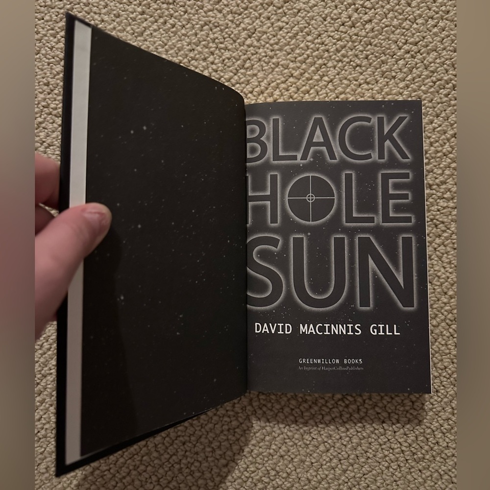 black hole sun book!